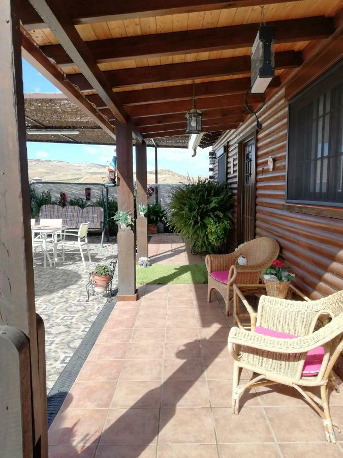 La Casita De Madera Villa Ardales Buitenkant foto