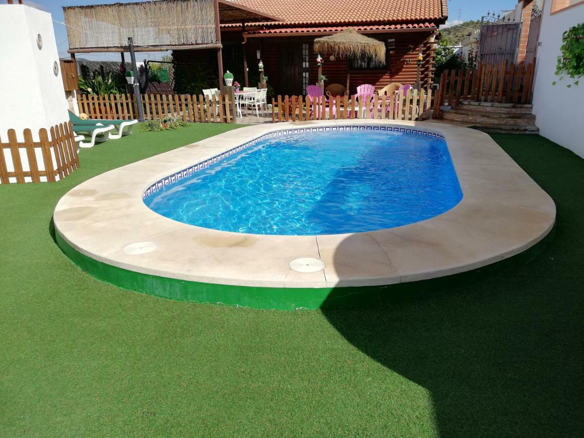La Casita De Madera Villa Ardales Buitenkant foto